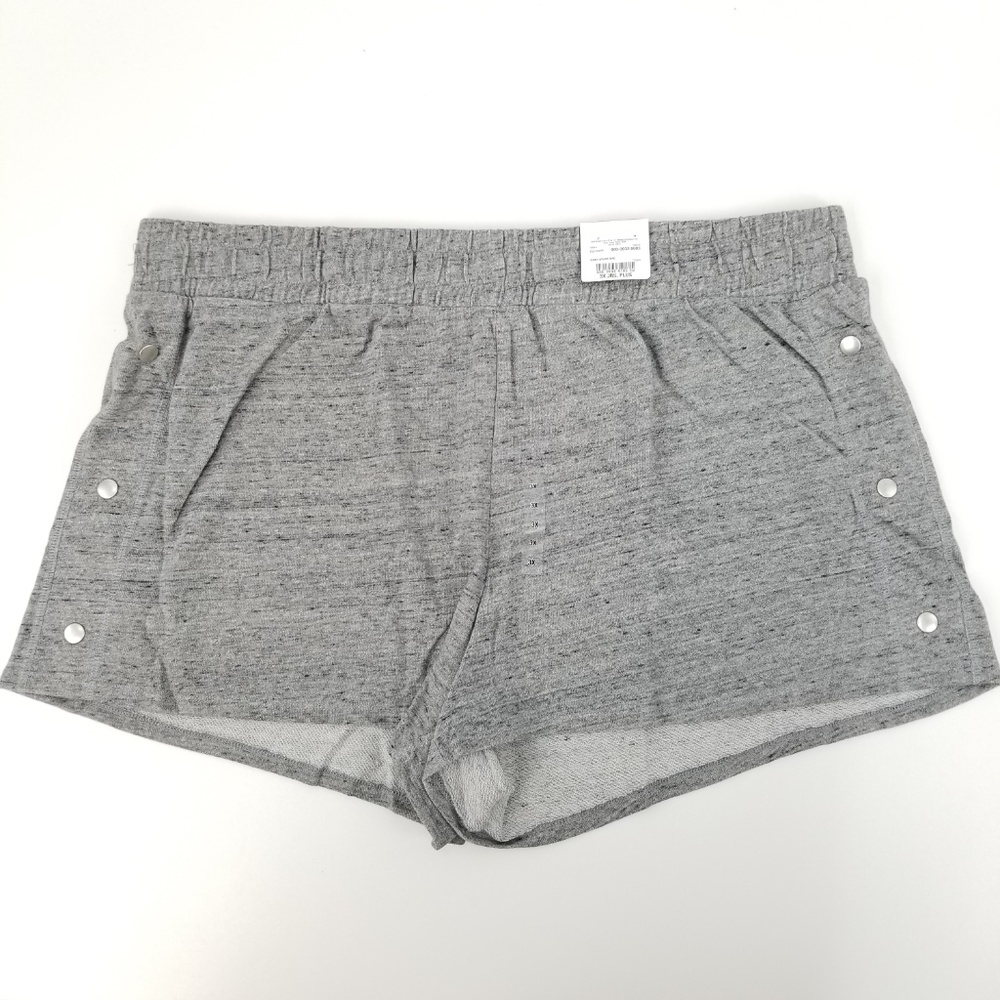 Flirtitude French Terry Space Dye Shorts Jrs 3X